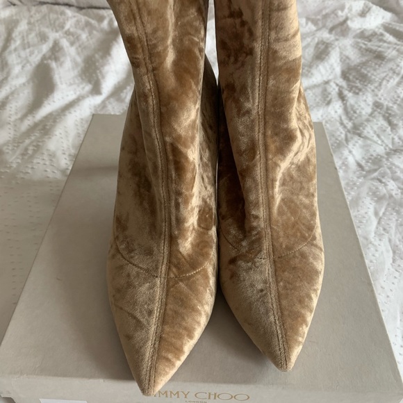 Jimmy Choo Louella 85 sock bootie - like-new! - Picture 7 of 12